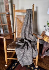 NORWICH BLACK/TAN THROW *NEW*